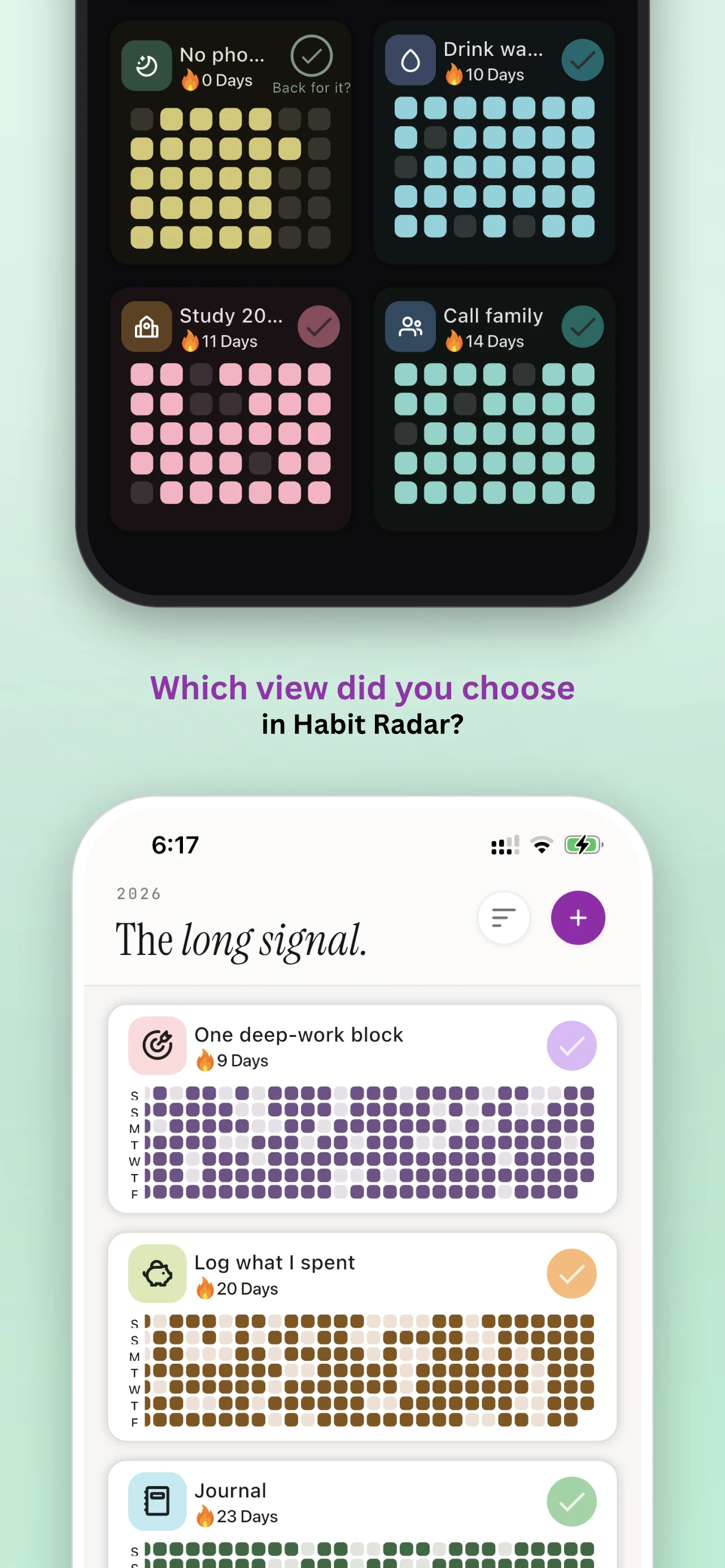 Habit Tracker - Habit Radar screenshot