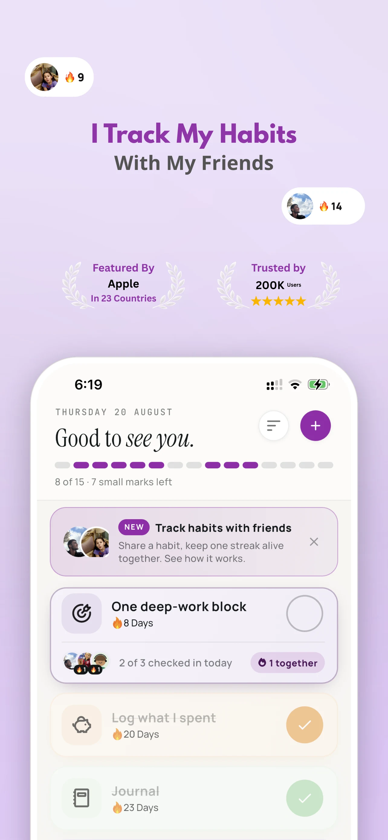 Habit Tracker - Habit Radar screenshot